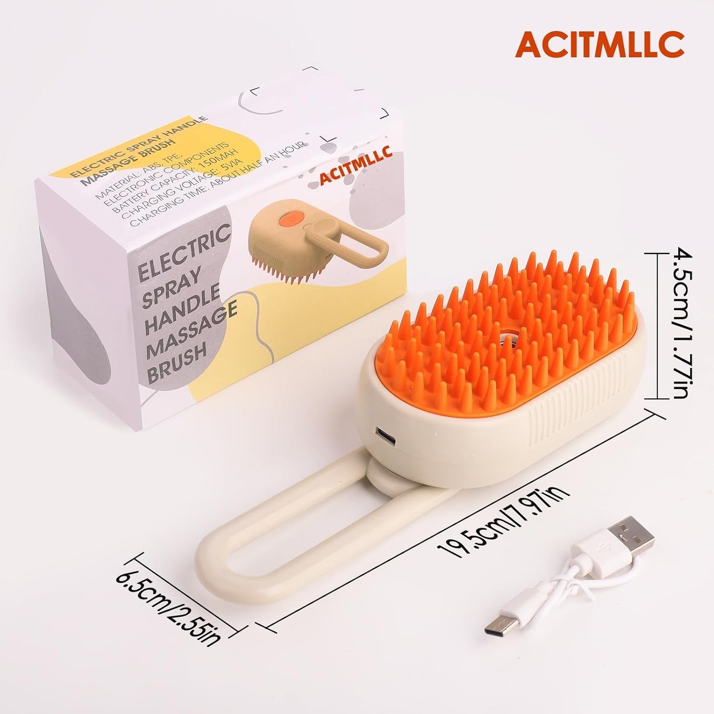4-In-1 Steam Brush