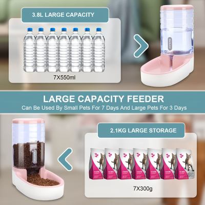 Automatic Pet Feeding Set