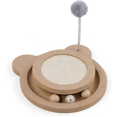 Interactive Sisal Cat Scratcher