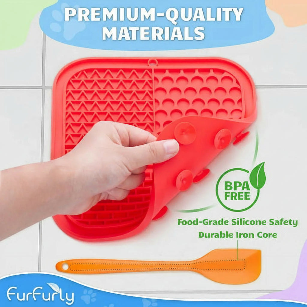 Set of 2 Pet Lick Mats