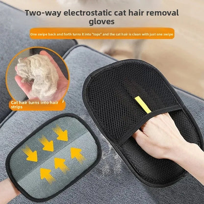 Antistatic Pet Hair Removal Gloves