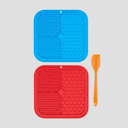 Set of 2 Pet Lick Mats