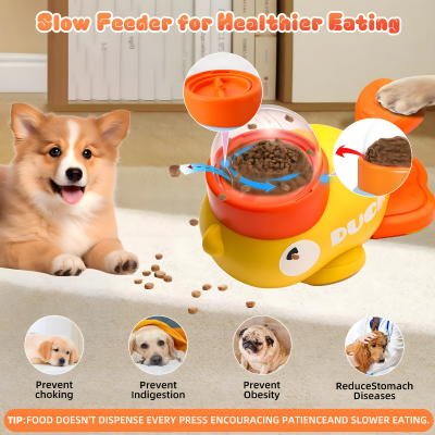 Duck Shape Treat Toy