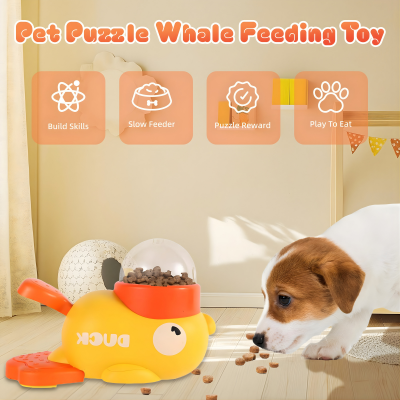 Duck Shape Treat Toy