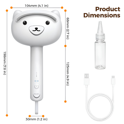 Self-Cleaning Steam Pet Grooming Brush