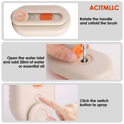 4-In-1 Steam Brush 