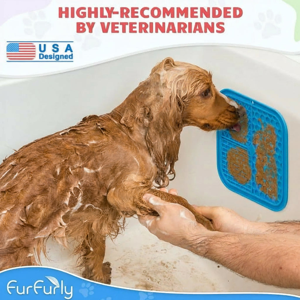 Set of 2 Pet Lick Mats